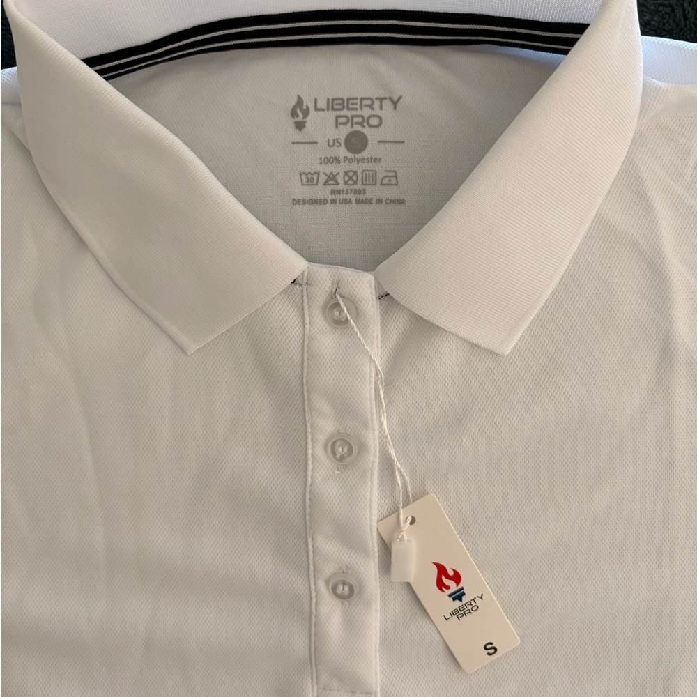 Liberty Pro Classic White Polo